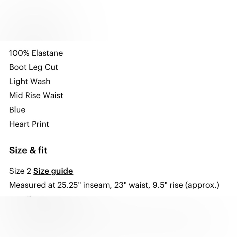 Zara Light Blue Flare Jeans - Picture 4 of 4